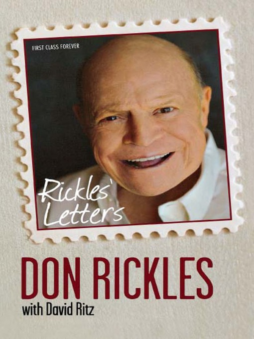 Title details for Rickles' Letters by Don Rickles - Wait list